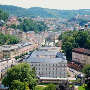 Sadovy Pramen Kurhaus, Karlsbad, Tschechien, Карловы Вары, Чехия
